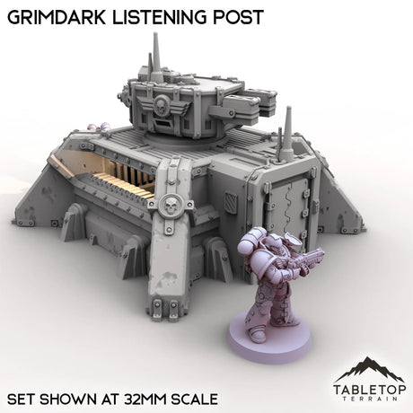 Tabletop Terrain Building Grimdark Listening Post