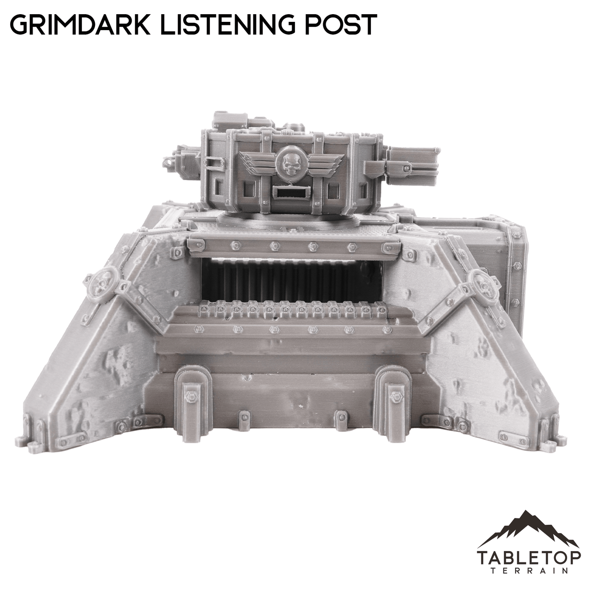 Tabletop Terrain Building Grimdark Listening Post