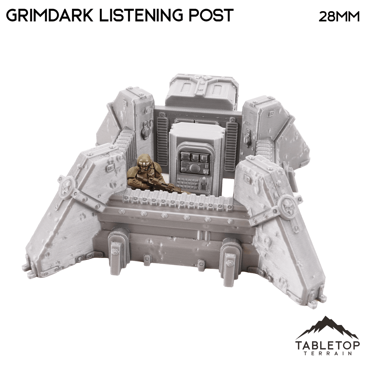 Tabletop Terrain Building Grimdark Listening Post