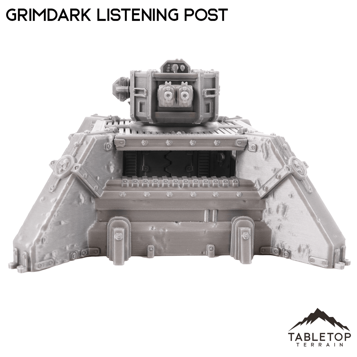 Tabletop Terrain Building Grimdark Listening Post