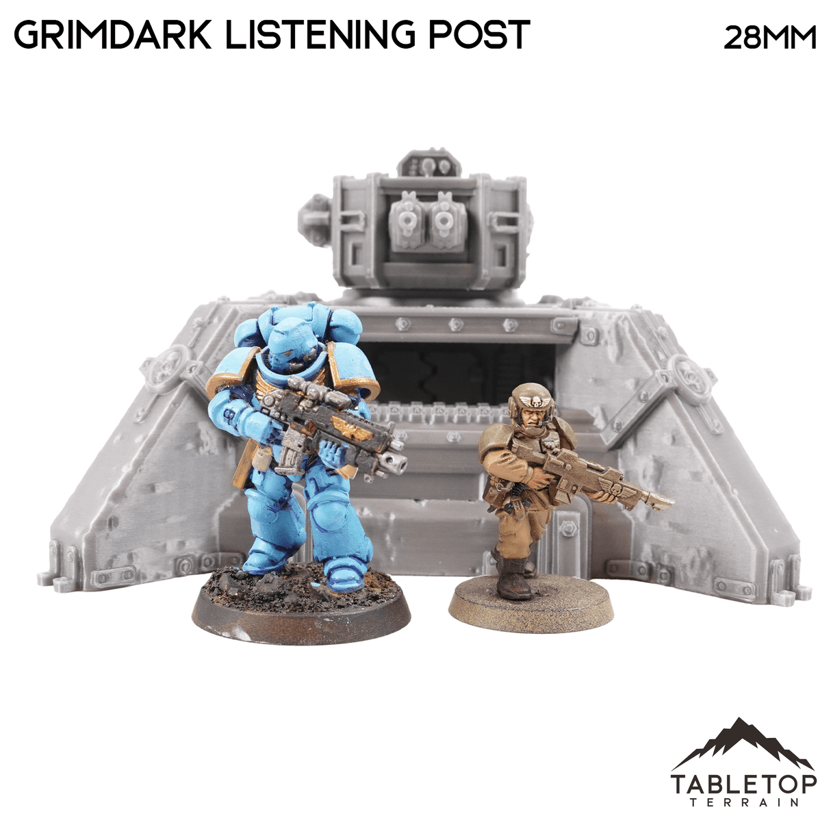 Tabletop Terrain Building Grimdark Listening Post