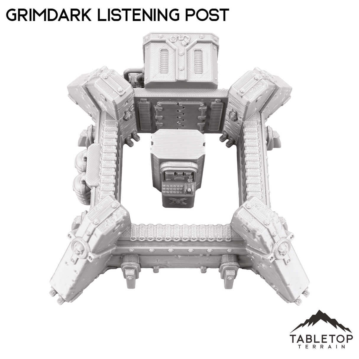 Tabletop Terrain Building Grimdark Listening Post