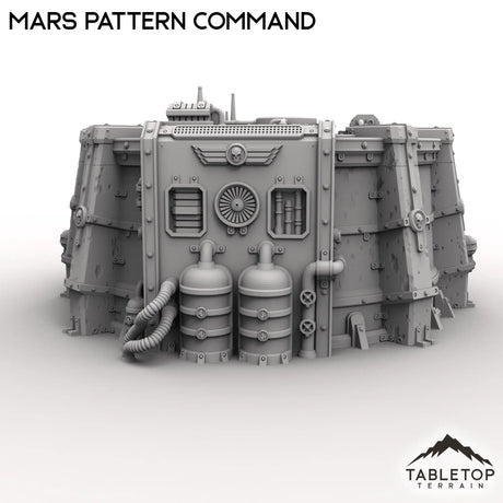 Tabletop Terrain Building Grimdark Mars Pattern Command Bunker