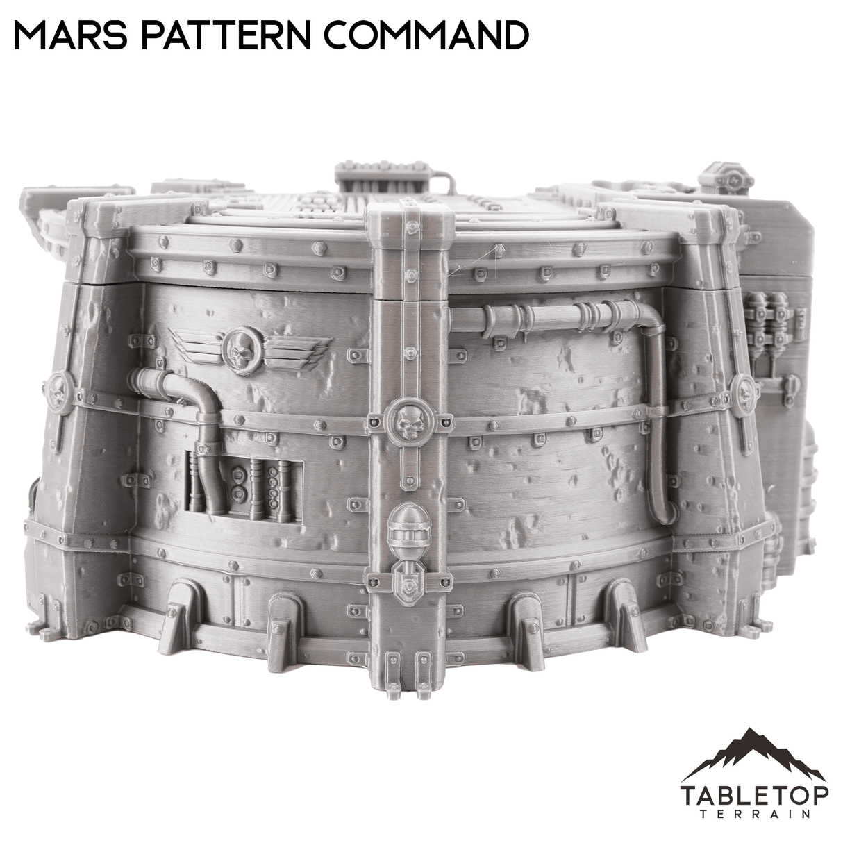 Tabletop Terrain Building Grimdark Mars Pattern Command Bunker