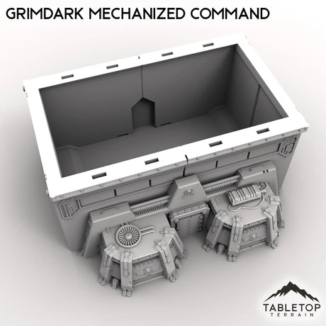 Tabletop Terrain Building Grimdark Mechanized Command
