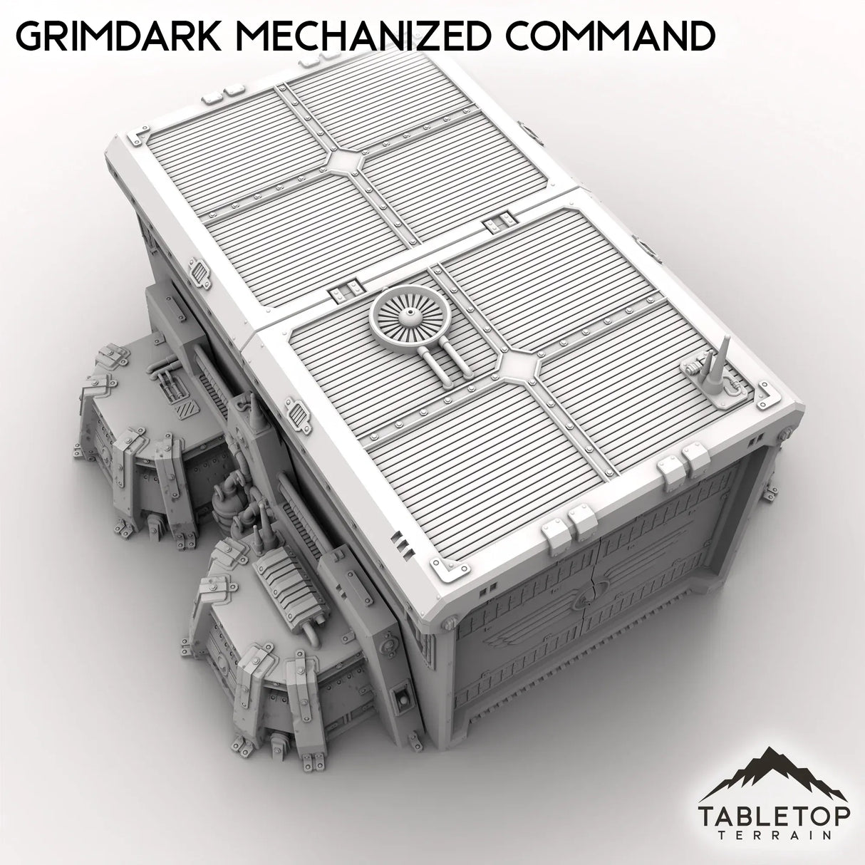 Tabletop Terrain Building Grimdark Mechanized Command