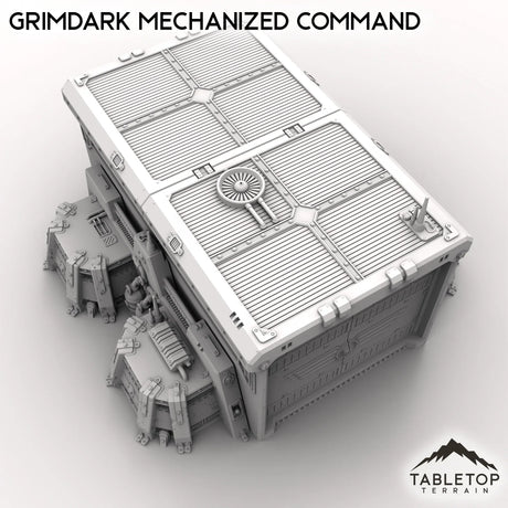 Tabletop Terrain Building Grimdark Mechanized Command