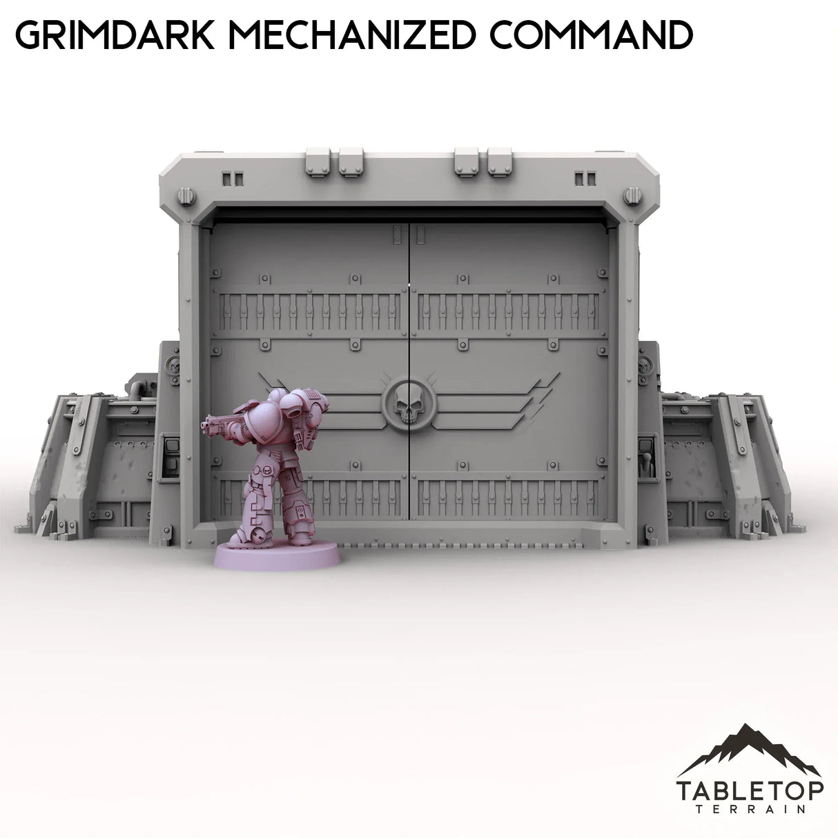 Tabletop Terrain Building Grimdark Mechanized Command