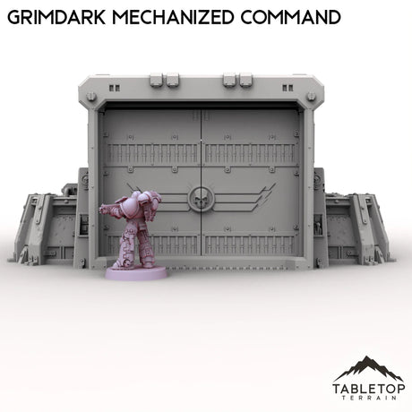 Tabletop Terrain Building Grimdark Mechanized Command