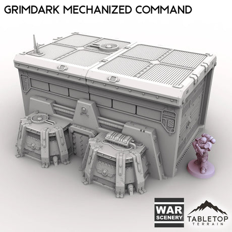 Tabletop Terrain Building Grimdark Mechanized Command