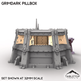 Tabletop Terrain Building Grimdark Pillbox