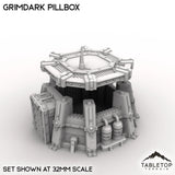 Tabletop Terrain Building Grimdark Pillbox