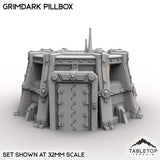 Tabletop Terrain Building Grimdark Pillbox