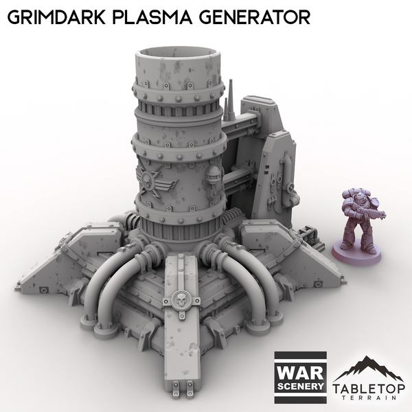 Tabletop Terrain Building Grimdark Plasma Generator