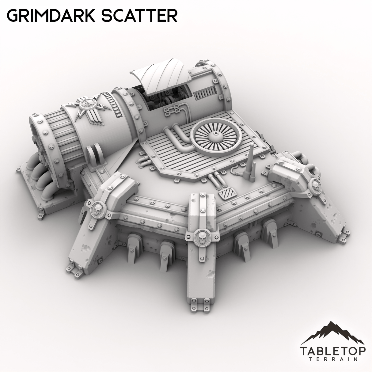 Tabletop Terrain Building Grimdark Technical Center