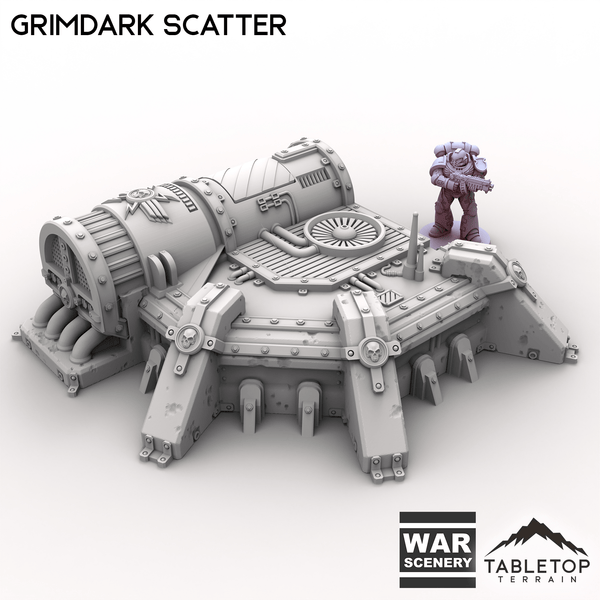 Tabletop Terrain Building Grimdark Technical Center