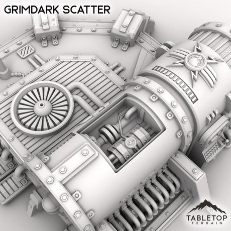Tabletop Terrain Building Grimdark Technical Center