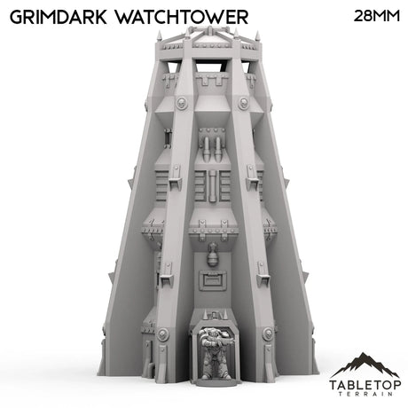Tabletop Terrain Building Grimdark Watchtower