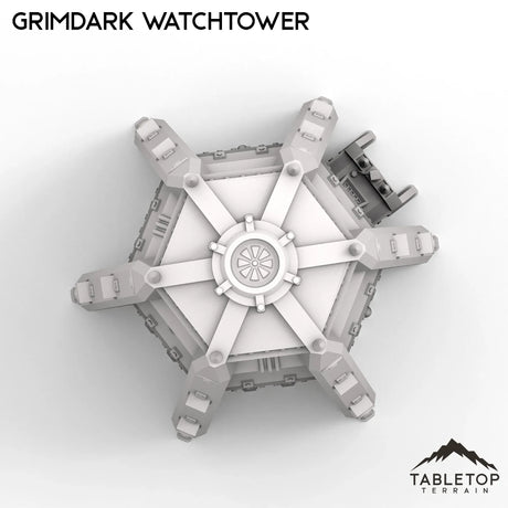 Tabletop Terrain Building Grimdark Watchtower