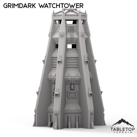 Tabletop Terrain Building Grimdark Watchtower