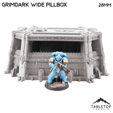 Tabletop Terrain Building Grimdark Wide Pillbox