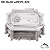 Tabletop Terrain Building Grimdark Wide Pillbox