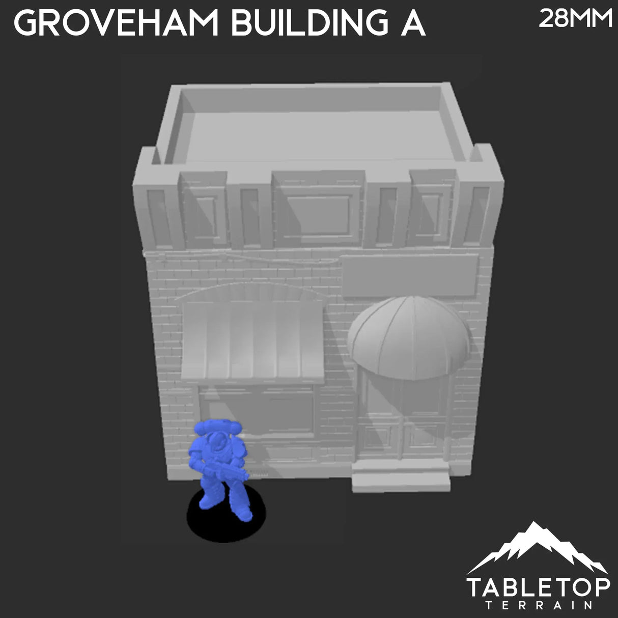 Tabletop Terrain Building Groveham City Block