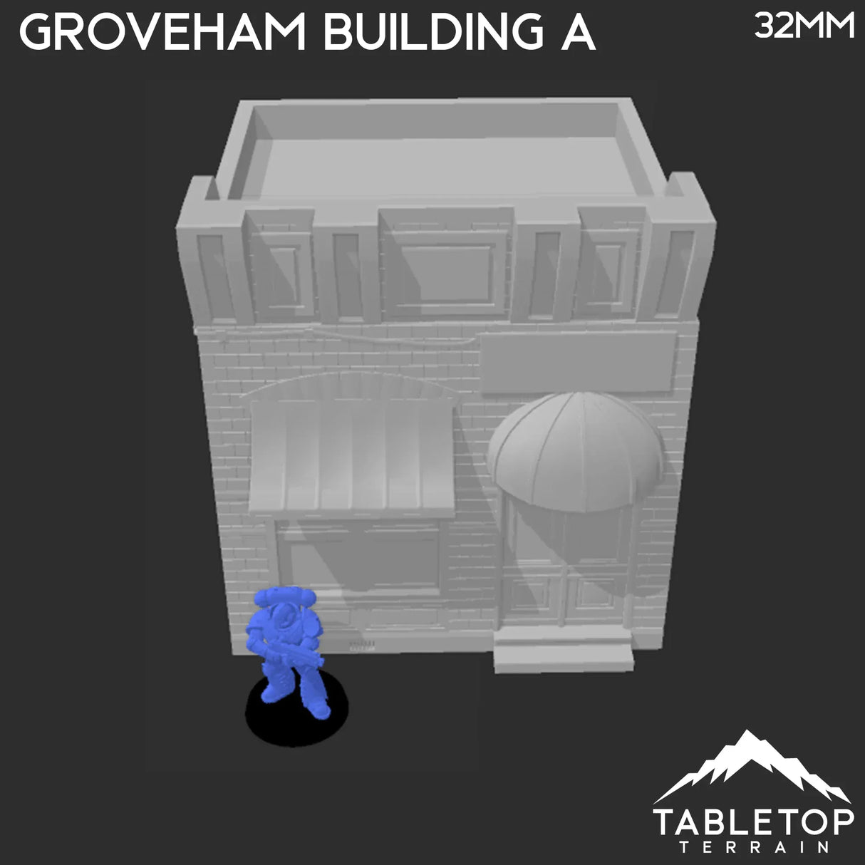 Tabletop Terrain Building Groveham City Block