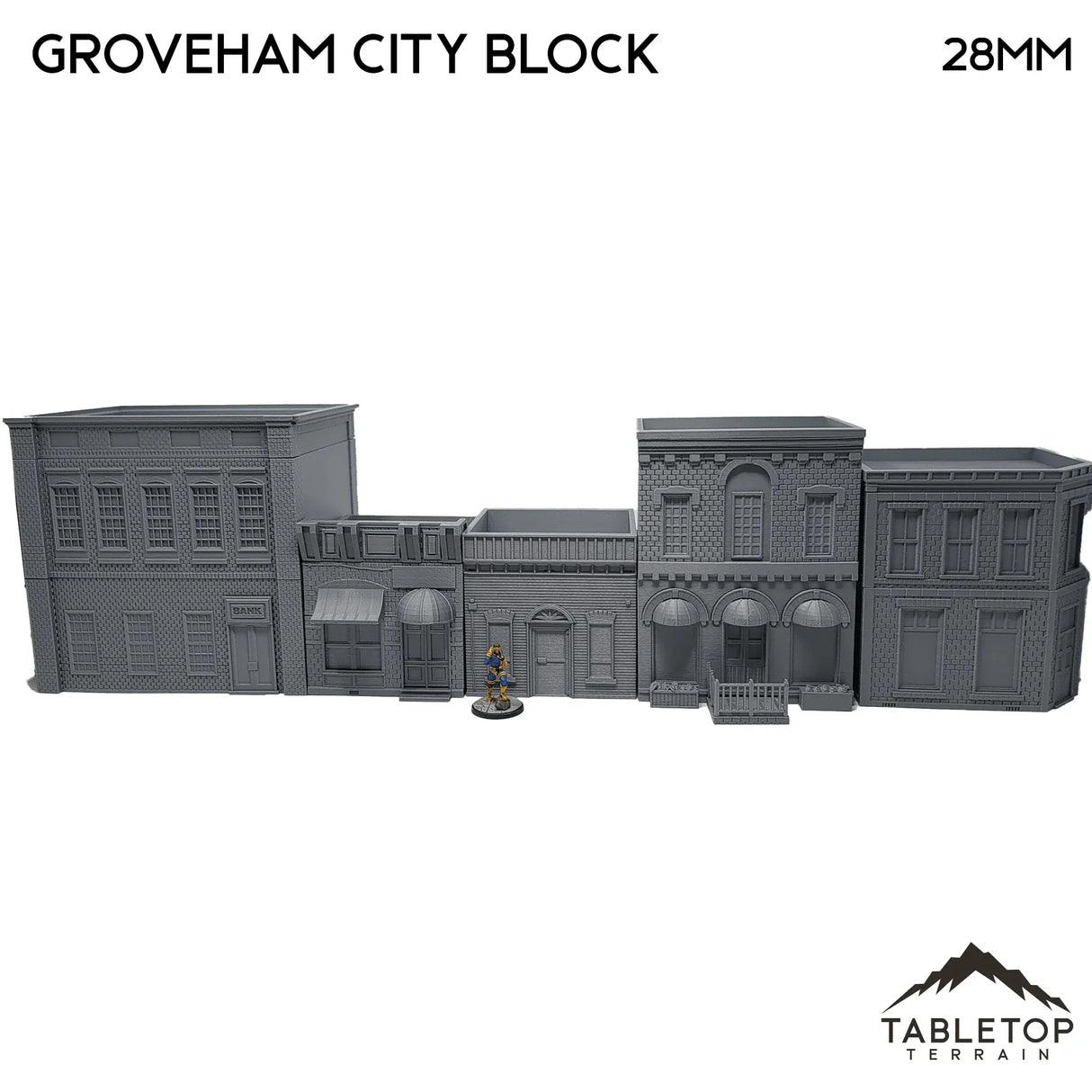 Tabletop Terrain Building Groveham City Block