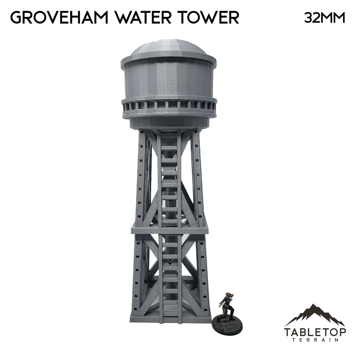 Tabletop Terrain Building Groveham Water Tower