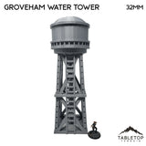 Tabletop Terrain Building Groveham Water Tower