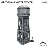 Tabletop Terrain Building Groveham Water Tower