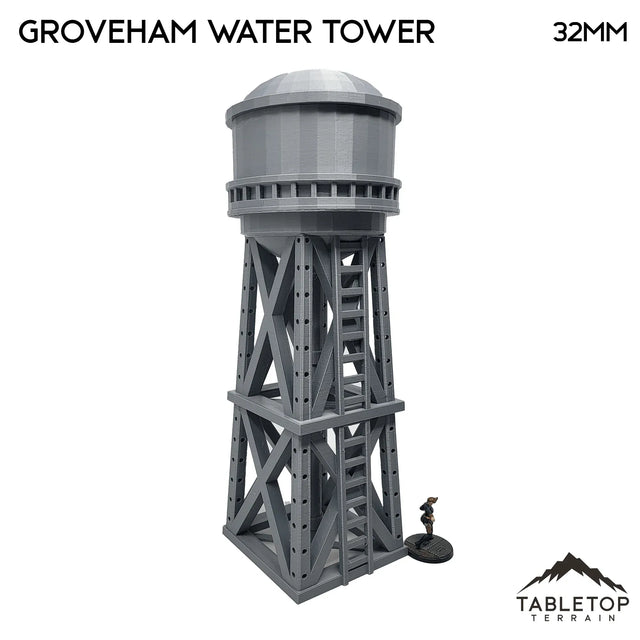 Tabletop Terrain Building Groveham Water Tower