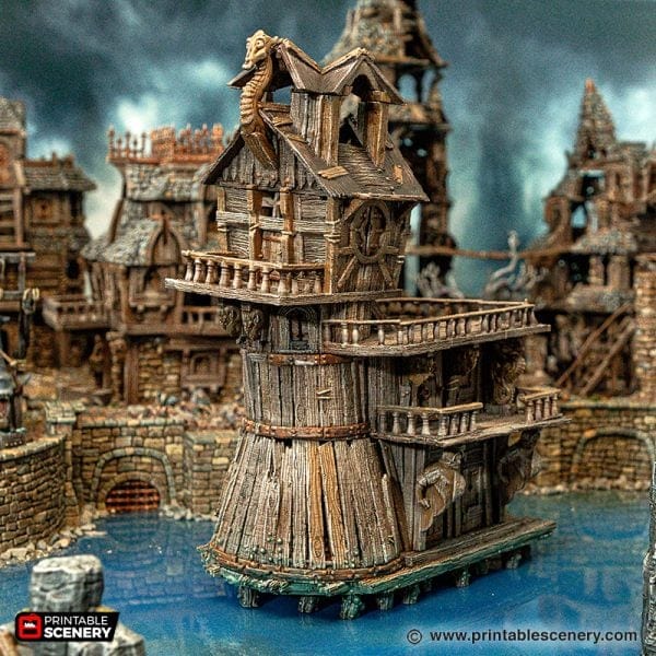 Tabletop Terrain Building Gunners Rickety Roost