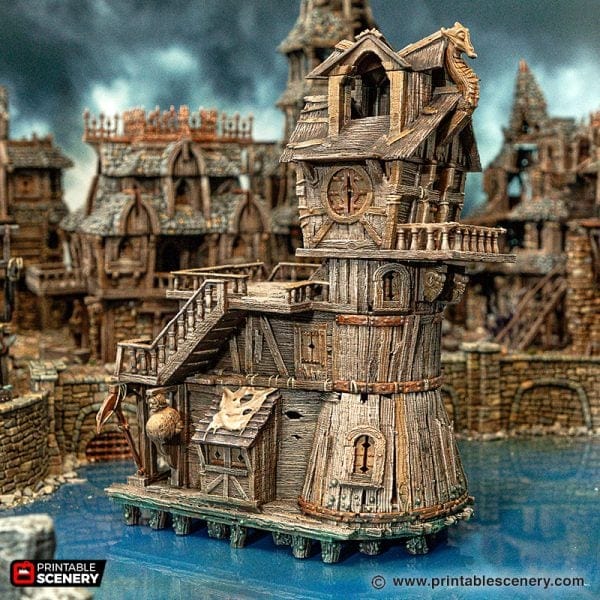 Tabletop Terrain Building Gunners Rickety Roost