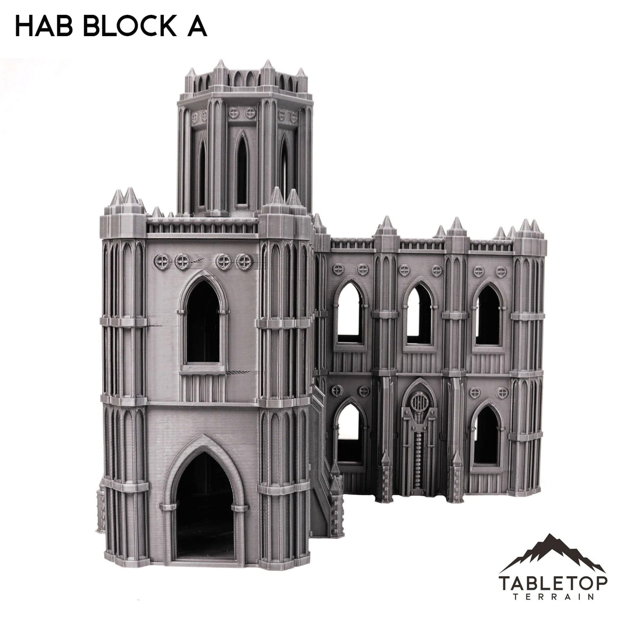 Tabletop Terrain Building Hab Block A - Augusta, The Holy City