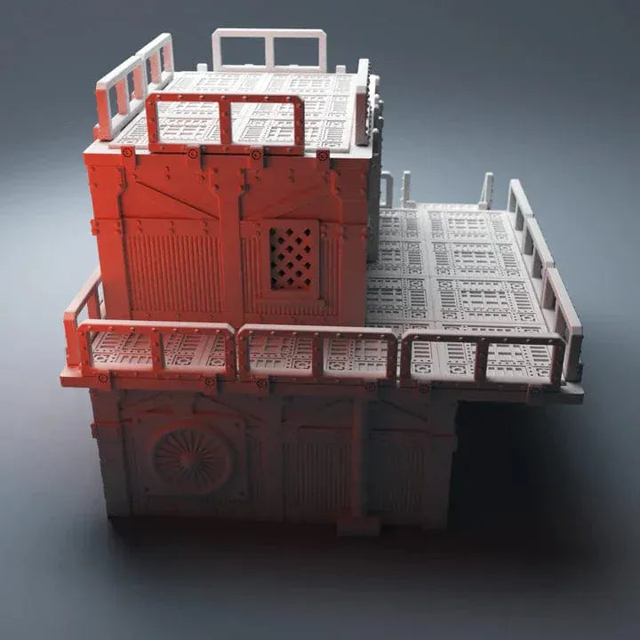 Tabletop Terrain Building Hab Building - Grimdark UnderNidus Building