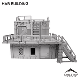 Tabletop Terrain Building Hab Building - Grimdark UnderNidus Building