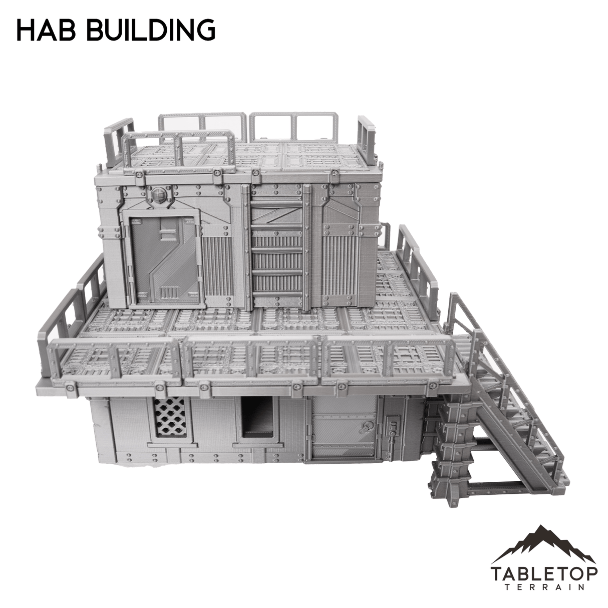 Tabletop Terrain Building Hab Building - Grimdark UnderNidus Building