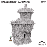 Tabletop Terrain Building Hagglethorn Barracks - Hagglethorn Hollow - Fantasy Building