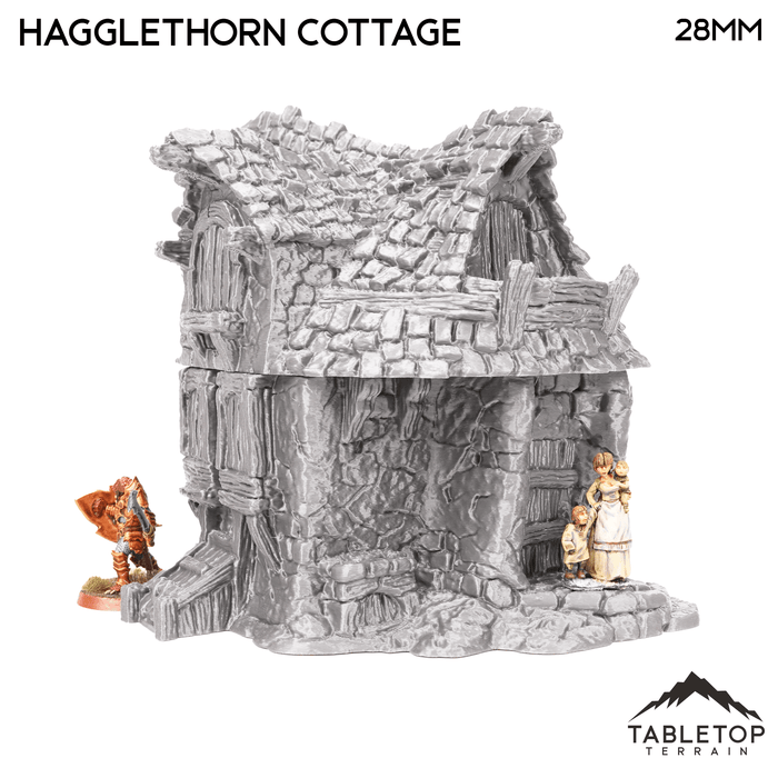 Tabletop Terrain Building Hagglethorn Cottage - Hagglethorn Hollow - Fantasy Building