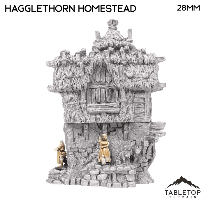 Tabletop Terrain Building Hagglethorn Homestead - Hagglethorn Hollow - Fantasy Building