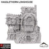 Tabletop Terrain Building Hagglethorn Longhouse - Hagglethorn Hollow - Fantasy Building