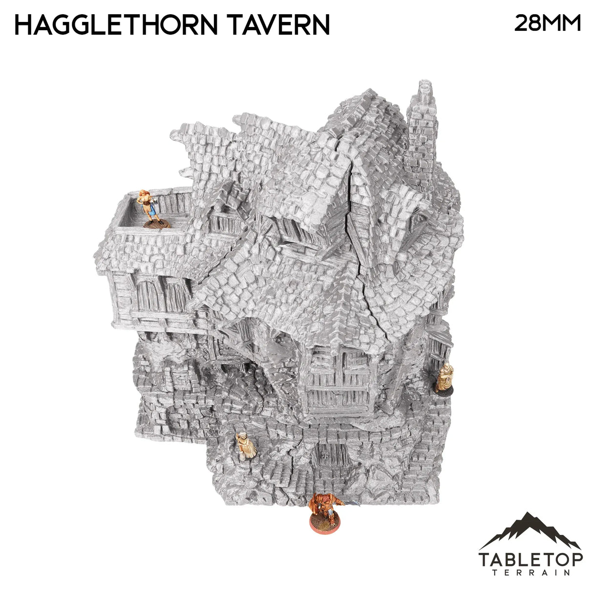 Tabletop Terrain Building Hagglethorn Tavern - Hagglethorn Hollow - Fantasy Building
