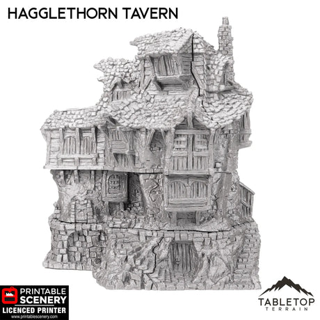 Tabletop Terrain Building Hagglethorn Tavern - Hagglethorn Hollow - Fantasy Building