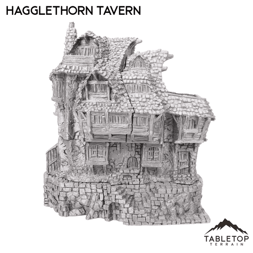 Tabletop Terrain Building Hagglethorn Tavern - Hagglethorn Hollow - Fantasy Building