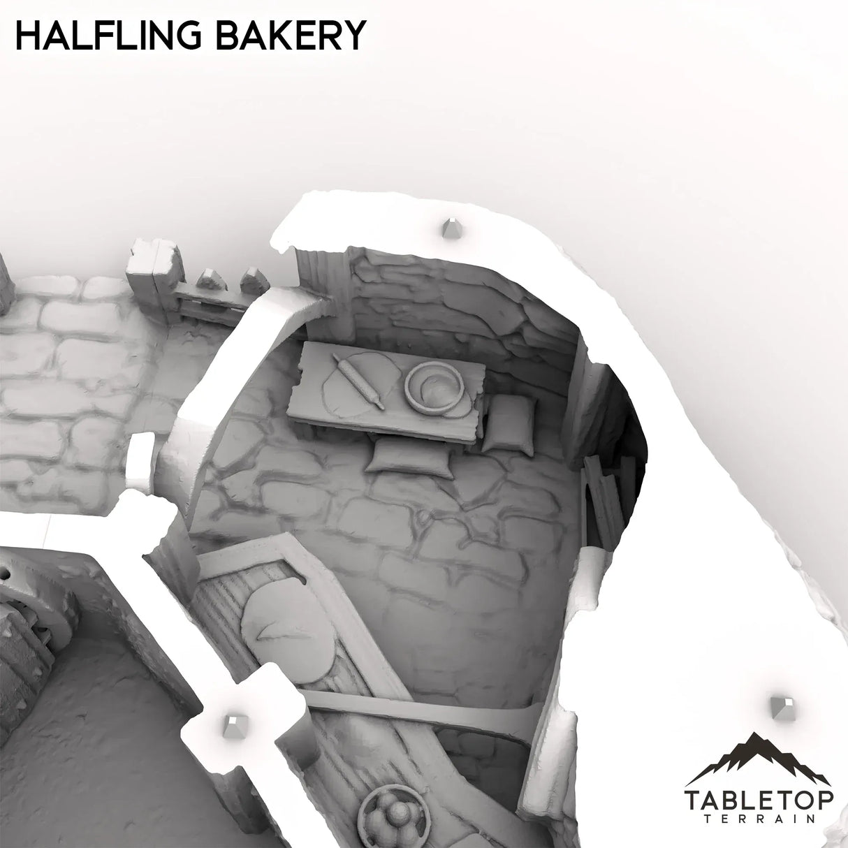 Tabletop Terrain Building Halfling Bakery