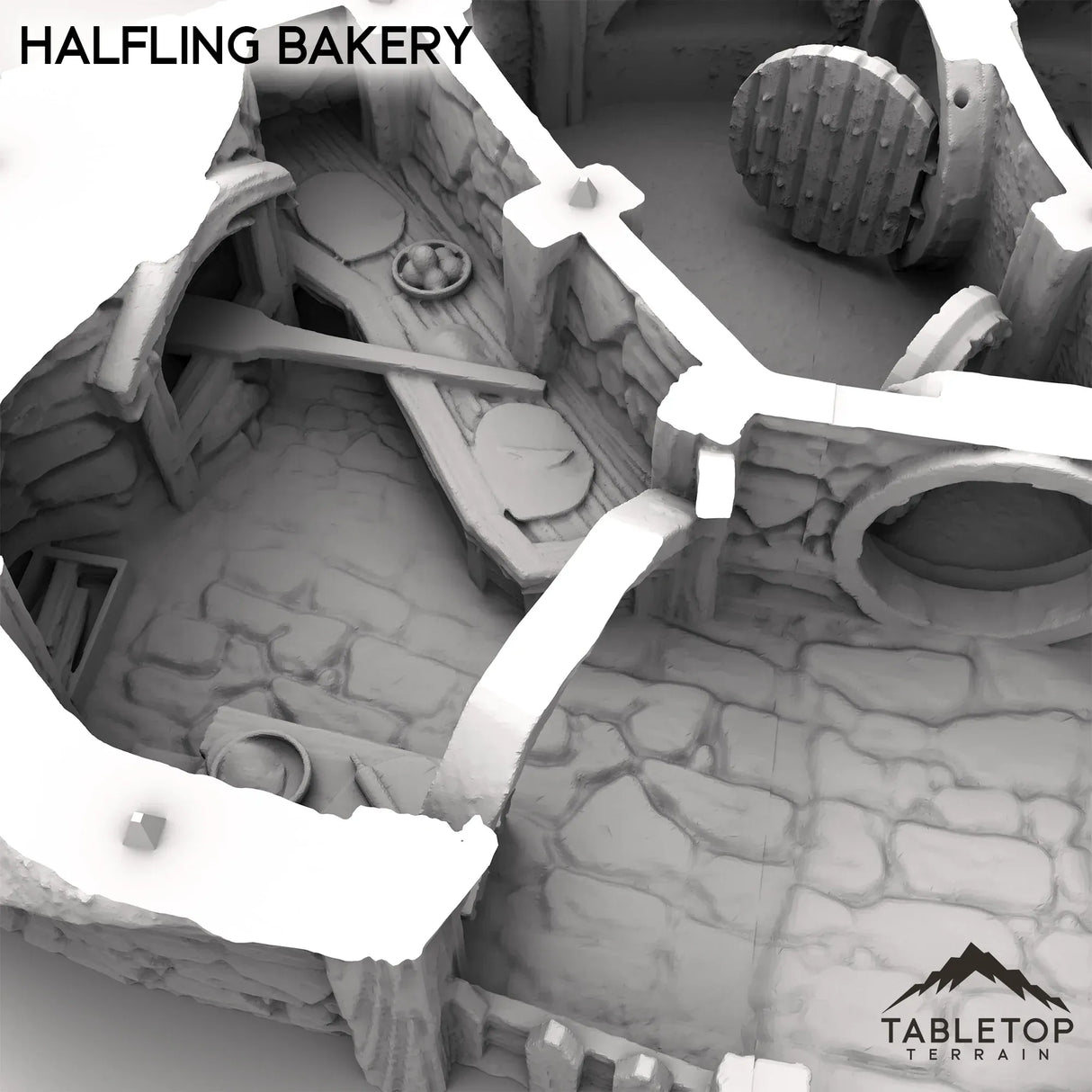 Tabletop Terrain Building Halfling Bakery