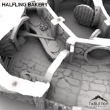 Tabletop Terrain Building Halfling Bakery