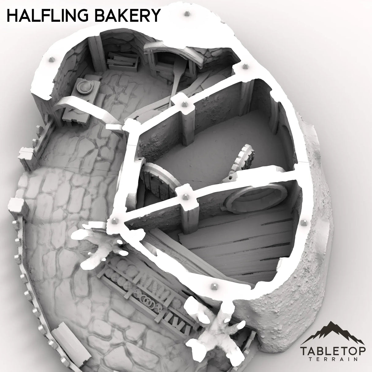 Tabletop Terrain Building Halfling Bakery